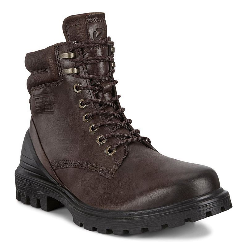 Botines Ankle Boots Ecco Tredtray Para Hombre,Marrones,847632-QXN